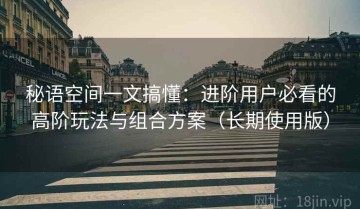 秘语空间一文搞懂：进阶用户必看的高阶玩法与组合方案（长期使用版）