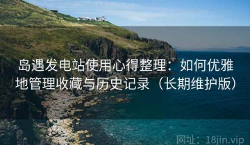 岛遇发电站使用心得整理：如何优雅地管理收藏与历史记录（长期维护版）