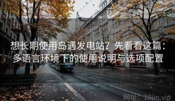 想长期使用岛遇发电站？先看看这篇：多语言环境下的使用说明与选项配置
