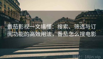 番茄影视一文搞懂：搜索、筛选与订阅功能的高效用法，番茄怎么搜电影