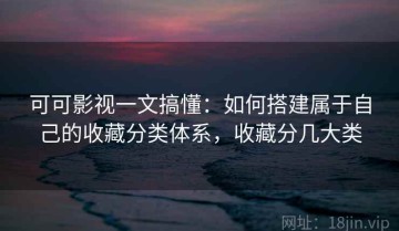 可可影视一文搞懂：如何搭建属于自己的收藏分类体系，收藏分几大类