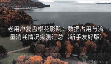 老用户复盘樱花影院：数据占用与流量消耗情况实测汇总（新手友好版）