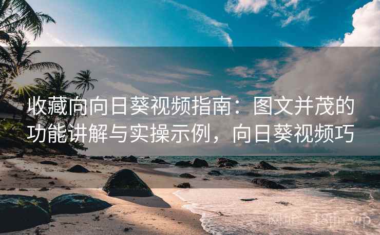 收藏向向日葵视频指南：图文并茂的功能讲解与实操示例，向日葵视频巧