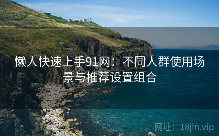 懒人快速上手91网：不同人群使用场景与推荐设置组合