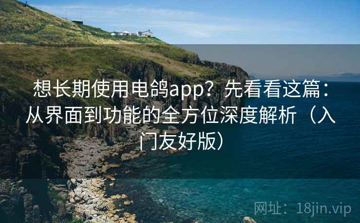 想长期使用电鸽app？先看看这篇：从界面到功能的全方位深度解析（入门友好版）