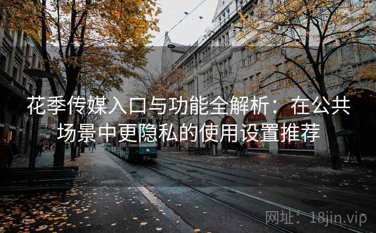 花季传媒入口与功能全解析：在公共场景中更隐私的使用设置推荐