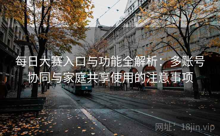 每日大赛入口与功能全解析：多账号协同与家庭共享使用的注意事项